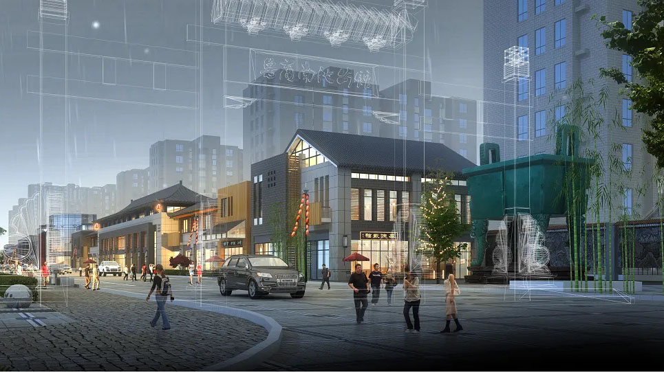 济宁南池贸易街